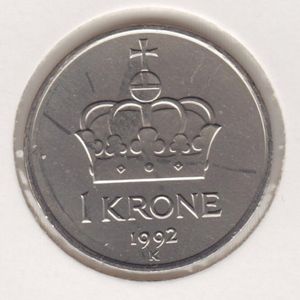 1 kr 1992 - 1996