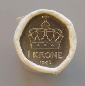 1 kr rull 1992-1996