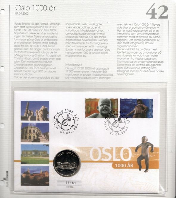Hovedbilde Samlerhuset nr. 42 - Oslo 1000 år