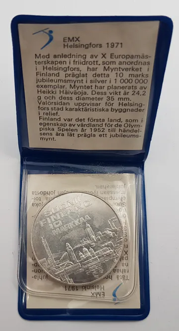 Hovedbilde EMX HELSINKI 1971 10 Markkaa