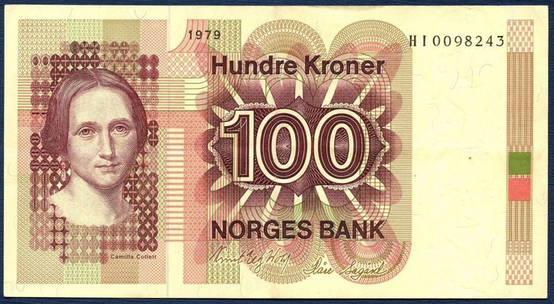 100 kr 1979 HI 0098243 kv. 1+