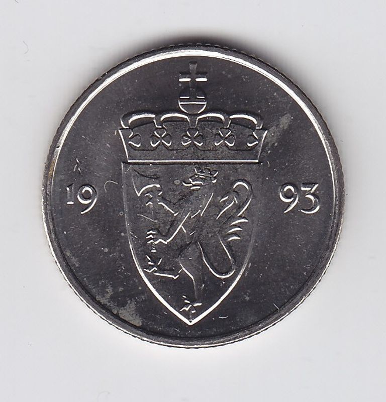 50 øre 1993 kv. 0
