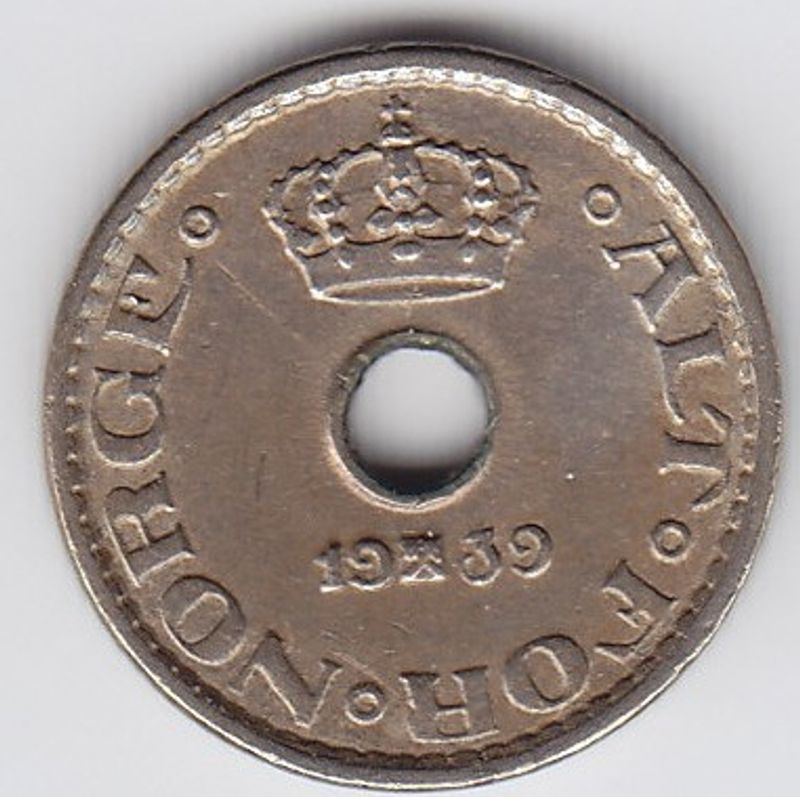 10 øre 1939 kv. 1