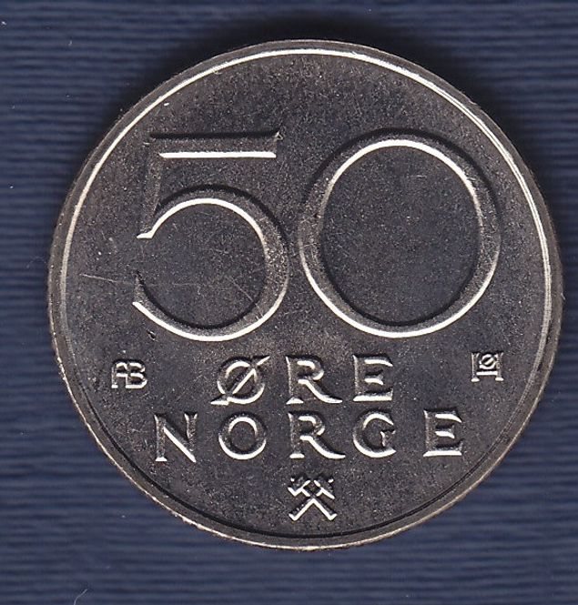 Hovedbilde 50 øre 1980 kv. 0