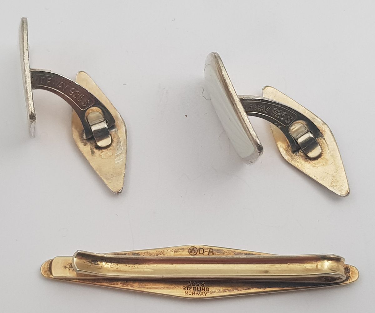 Smykkesett i 925 S av D-A