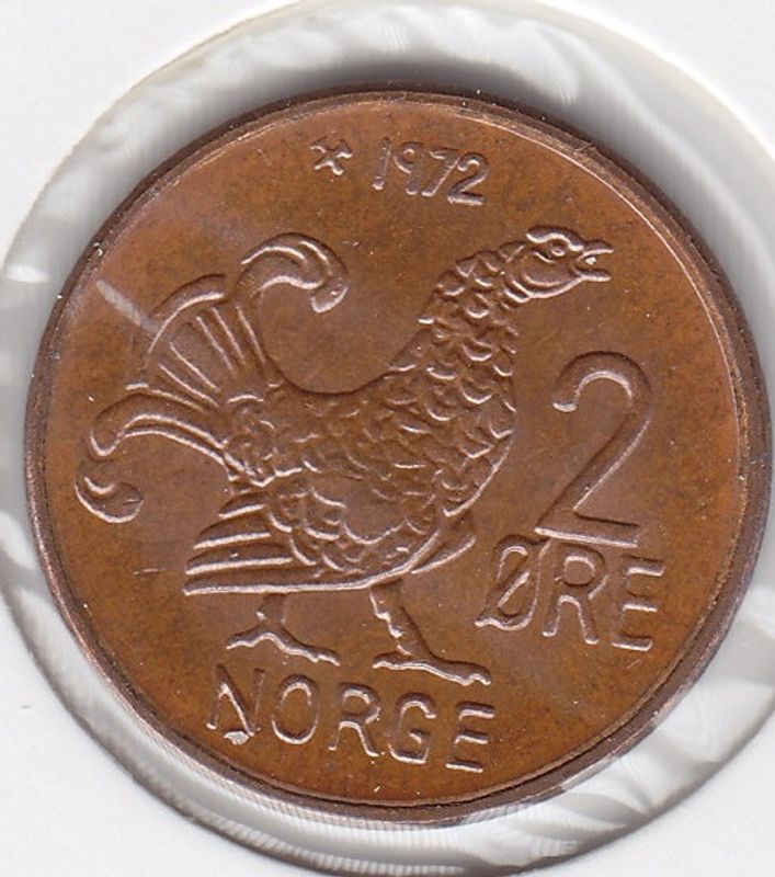 2 øre 1972 kv. 0