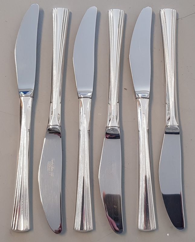 Sonja: 6 x liten spisekniv 19,6 cm