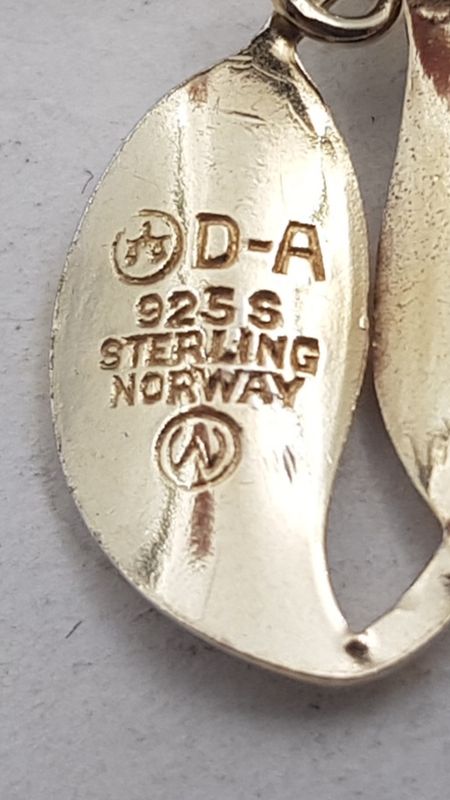 Smykkesett i 925 S av David Andersen