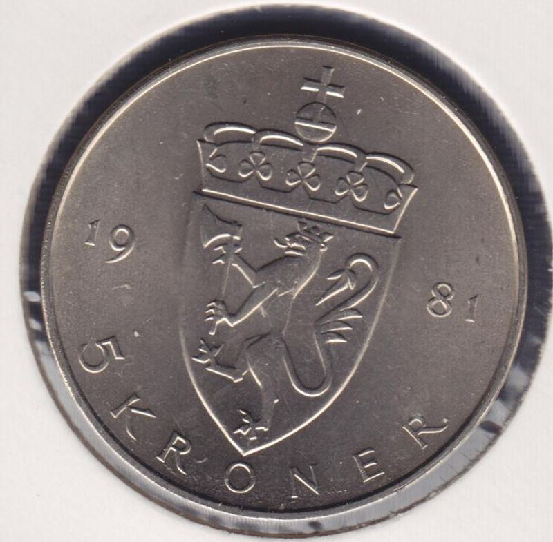 5 kr 1981 kv. 0