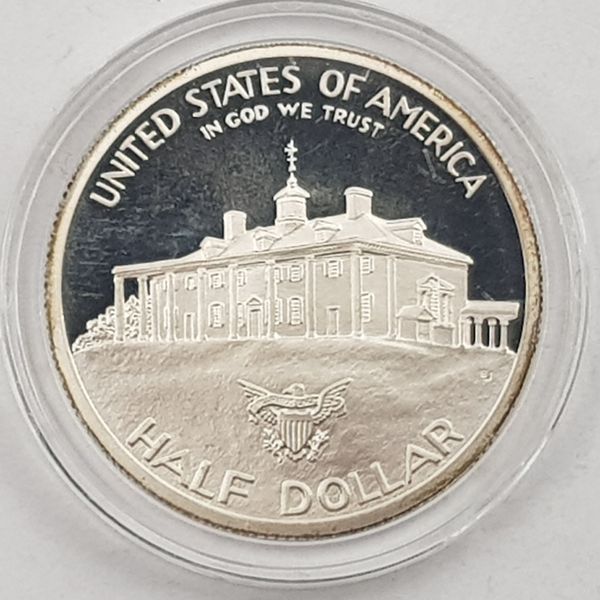 Hovedbilde Half dollar 1982 S: George Washington 250 år.
