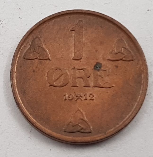 Hovedbilde 1 øre 1912 kv. 01