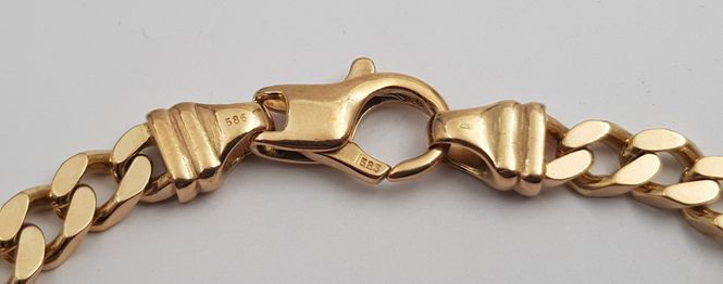 Hovedbilde Panser armbånd i 14 K - 6 mm