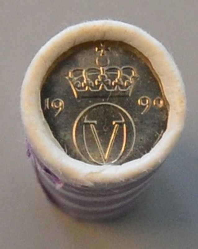10 øre rull 1990