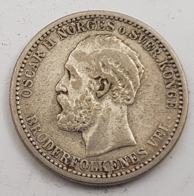 50 øre 1901 kv. svak 1