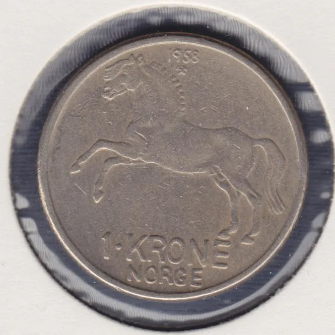 Hovedbilde 1 kr 1958 kv. 1