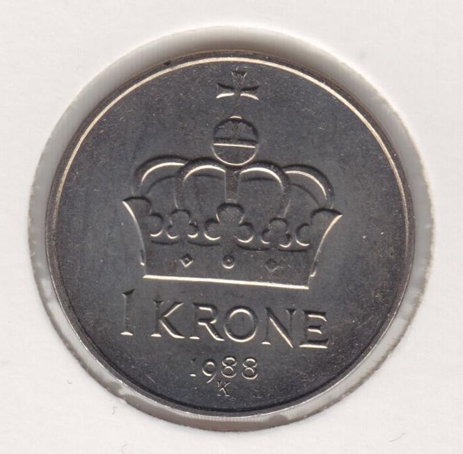 Hovedbilde 1 kr 1988 kv. 0