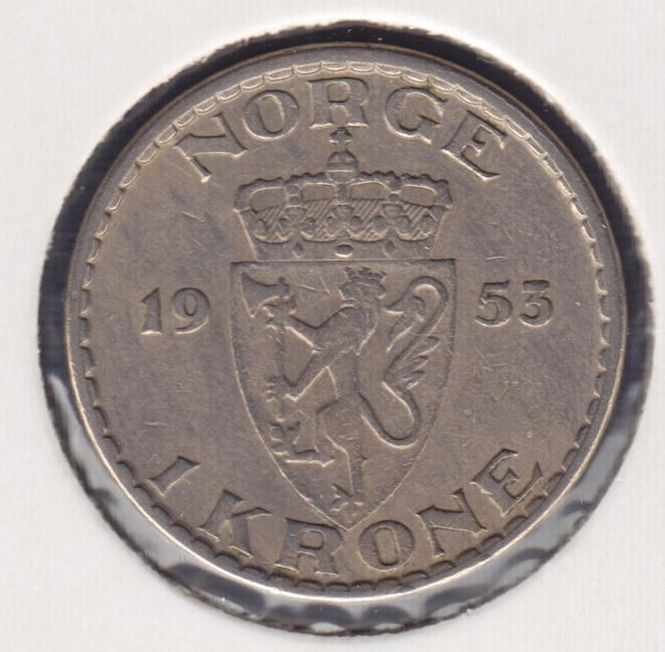 Hovedbilde 1 kr 1953 kv. 1
