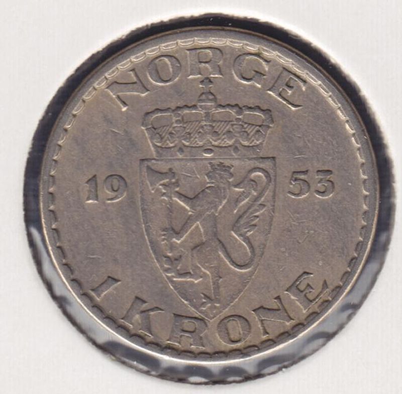 1 kr 1953 kv. 1