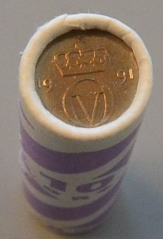 10 øre rull 1991