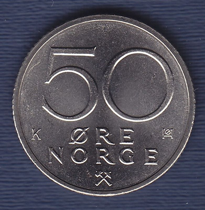 50 øre 1981 kv. 0