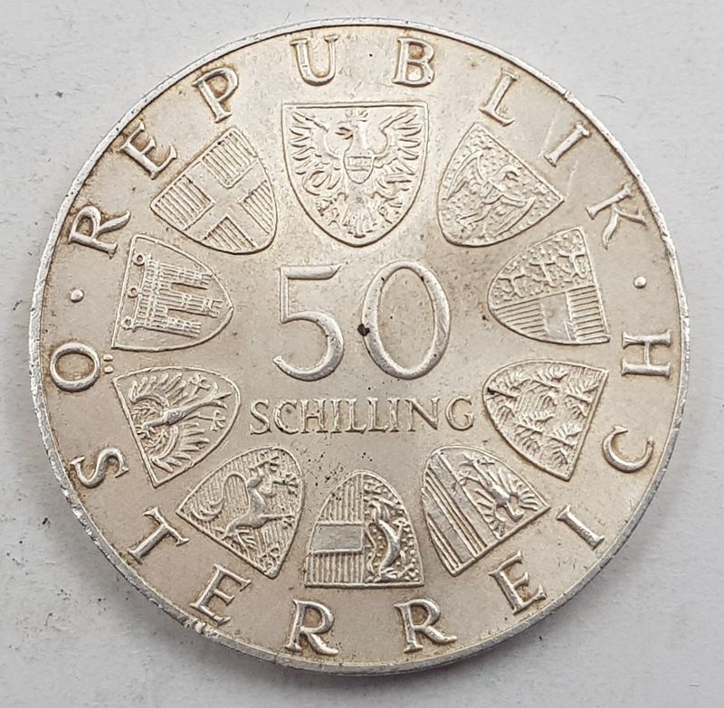 Østerrike: 50 schilling 1974