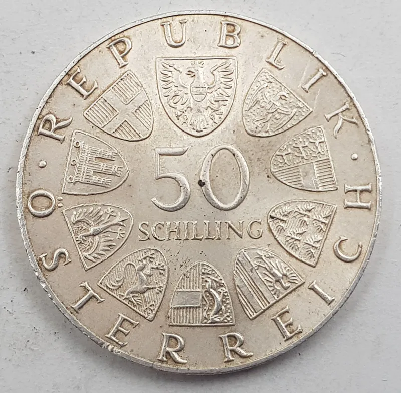 Østerrike: 50 schilling 1974