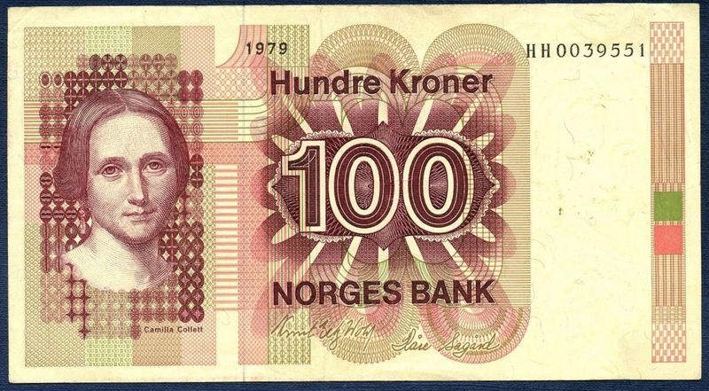 100 kr 1979 HH 0039551 kv. 1+
