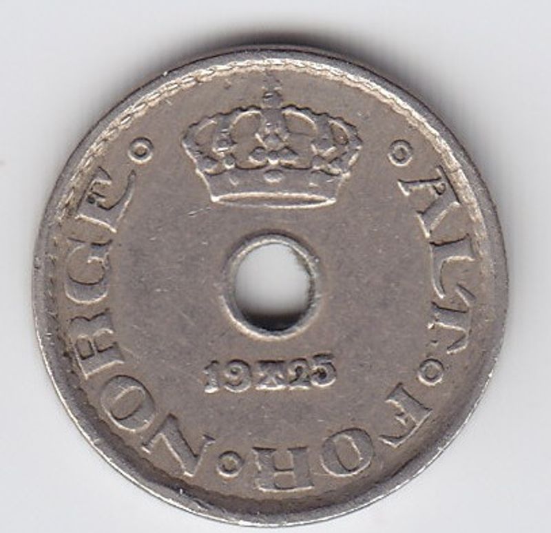 10 øre 1925 kv. 1