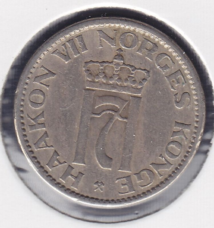 50 øre 1953 kv. 1