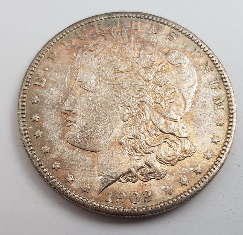 Morgan dollar 1902 O kv. 01