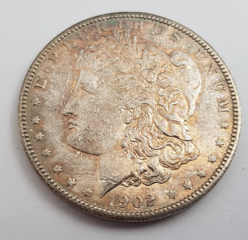 Morgan dollar 1902 O kv. 01