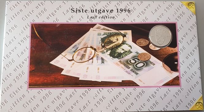 Hovedbilde Siste utgave 1996 50 kr/50 øre
