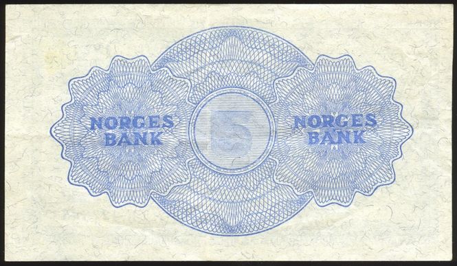 Hovedbilde 5 kr 1953 K.4223088 kv. 1/1+