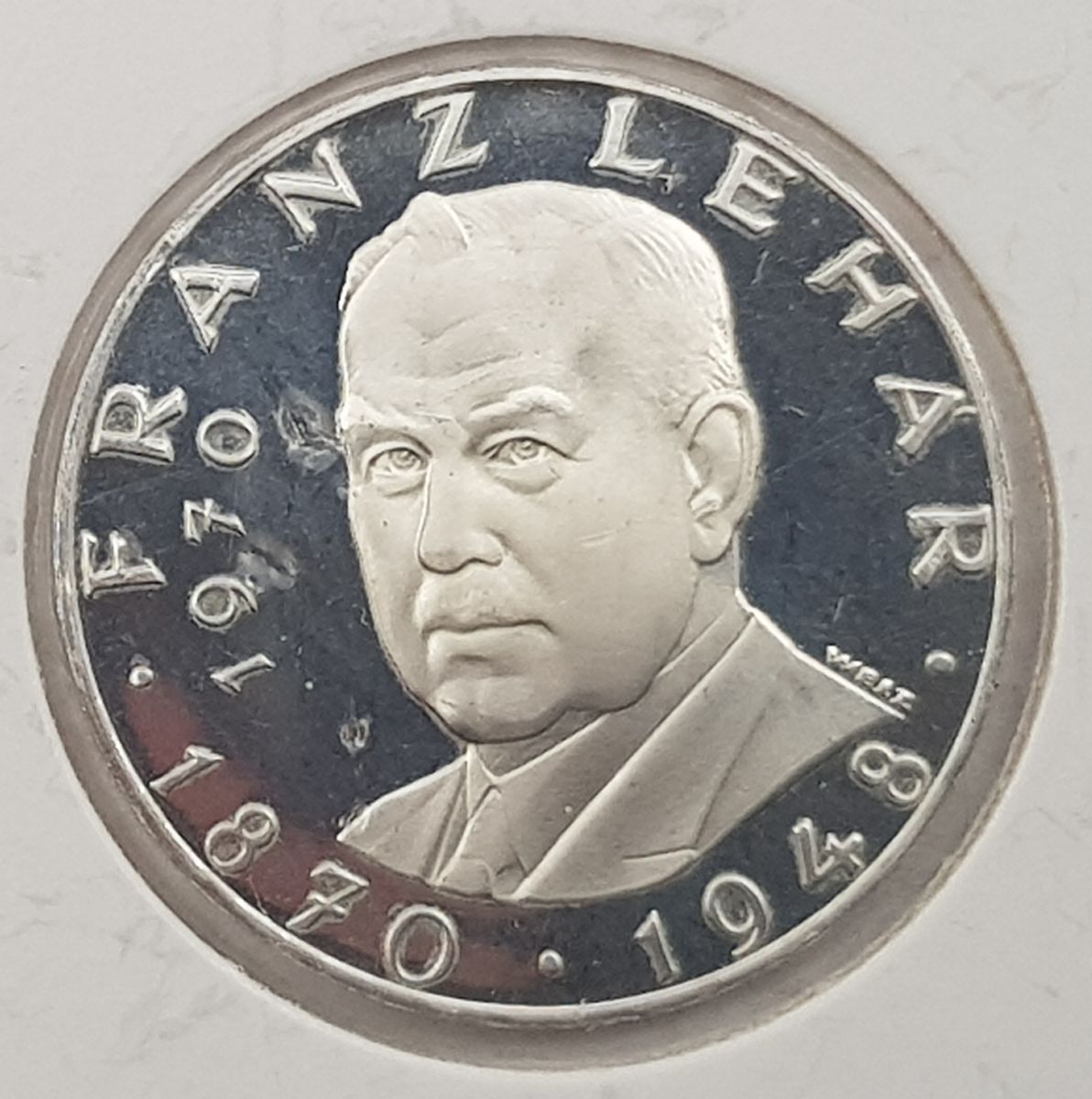 Østerrike: 25 schilling 1970 - Franz Lehar