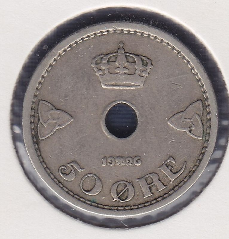50 øre 1926 kv.1