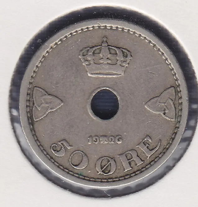 Hovedbilde 50 øre 1926 kv.1