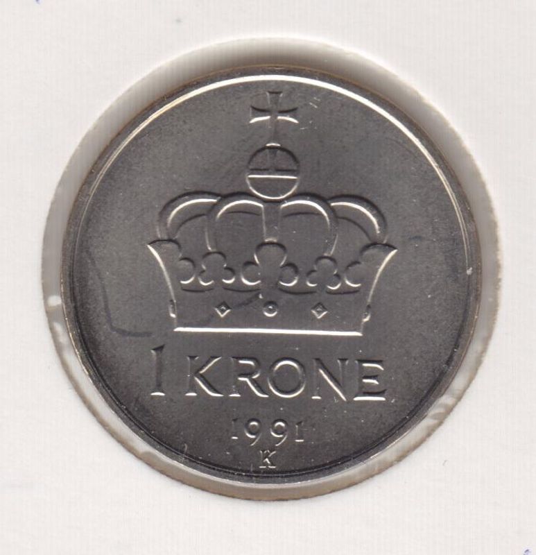 1 kr 1991 kv. 0
