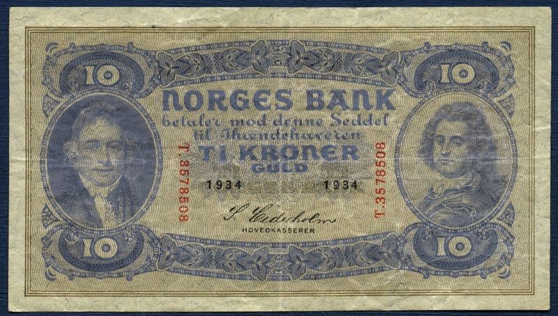 10 kr 1934 T.3578508 kv. 1-