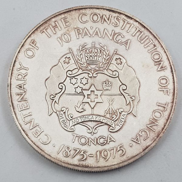 Hovedbilde Tonga: 10 Pa`anga 1975