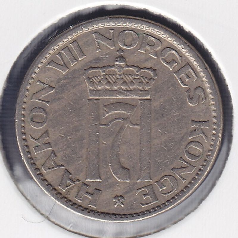 50 øre 1956 kv. 1