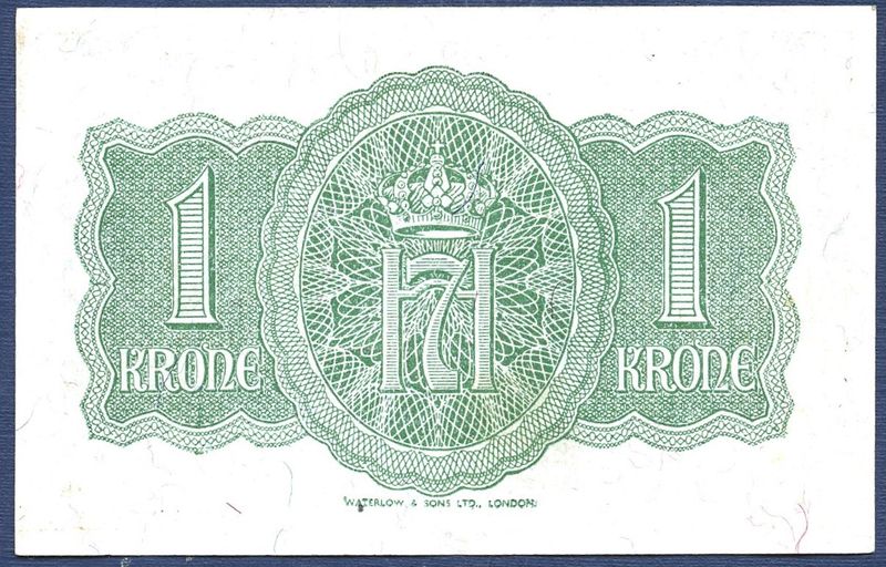 1 kr London 1942 A001422 kv. 1+/01